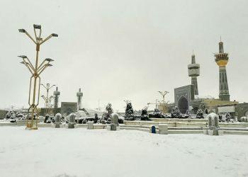 برف مشهد