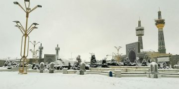 برف مشهد