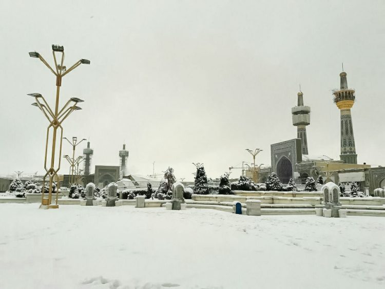 برف مشهد
