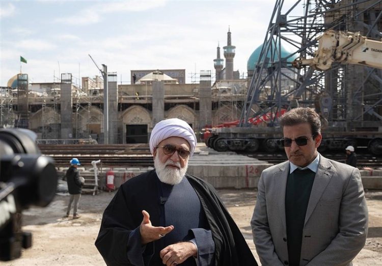 پروژه جابهجایی گلدسته حرم نمادی از خودباوری ملی است