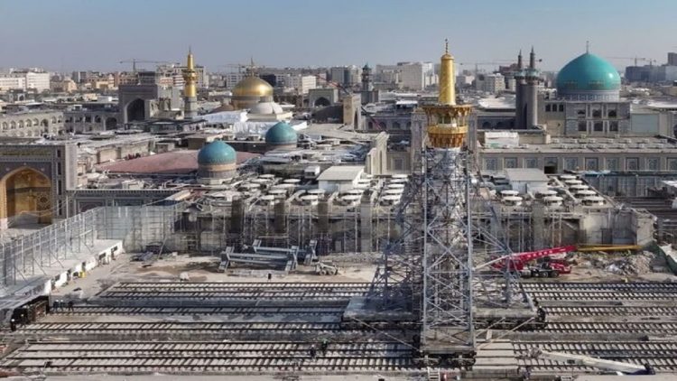 صرفهجویی ۹۰ میلیاردی در جا به جایی گلدسته صحن جمهوری اسلامی