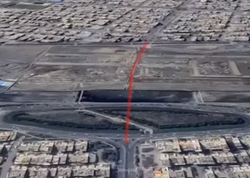 تقاطع غیرهمسطح میدان امام حسن مشهد