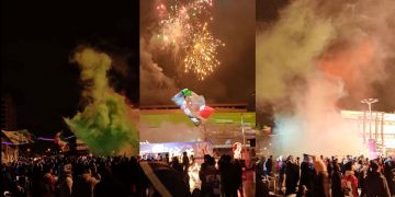 جشن مردم مشهد برای صعود تیم ملی فوتبال ایران به جام جهانی ۲۰۲۶