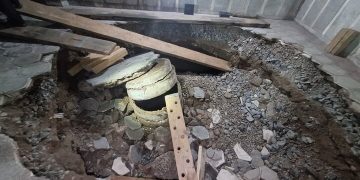 فرونشست زمین یک هتل در مشهد