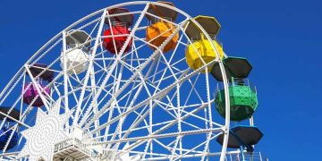 ۴ نفر در حادثه شهربازی بوستان غدیر مشهد مصدوم شدند