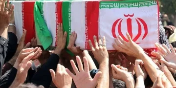 تشییع شهدای حمله اسرائیل به ایران در مشهد