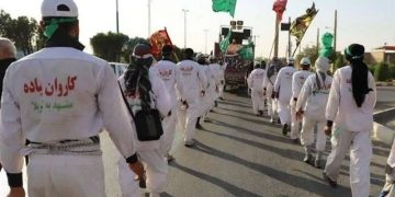 مشهدالرضا(ع) آماده استقبال از کاروان پیاده مشهد -کربلا