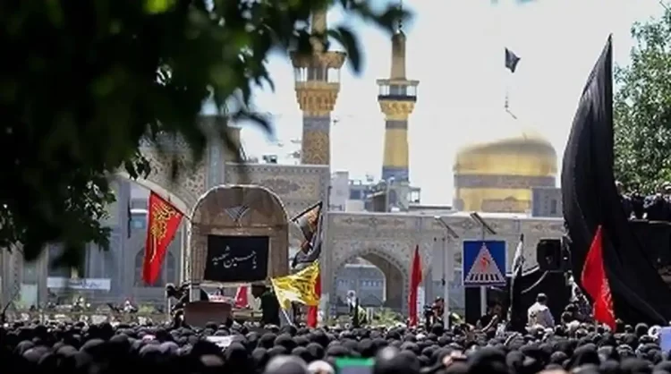 مراسم جاماندگان اربعین ۱۴۰۴ در مشهد