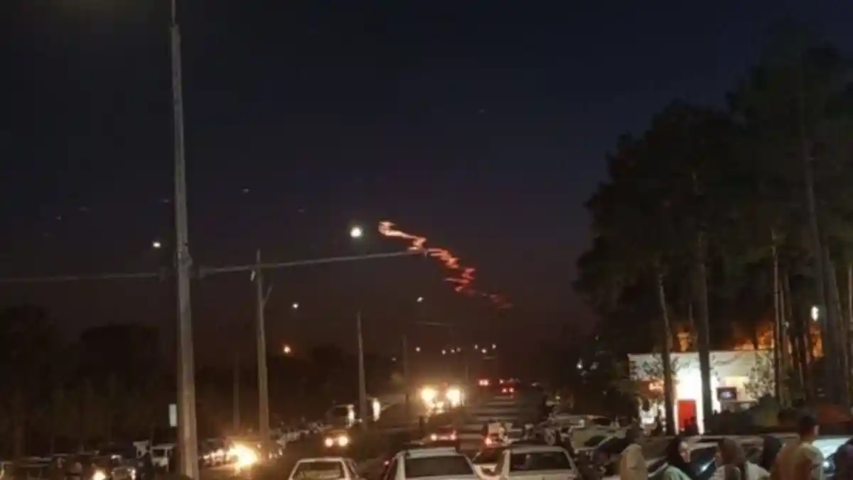 شی نورانی در آسمان تهران، سمنان، مشهد و استانهای خراسان