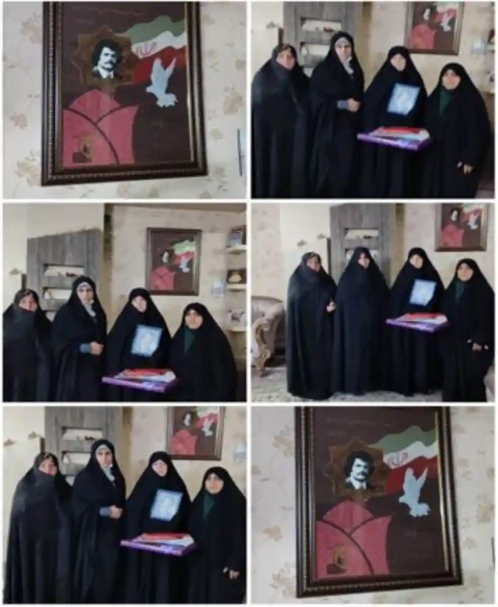 دیدار با خانواده شهید محمدرضا مرادیپور