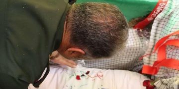 شهیدگمنام عملیات خیبر در آسایشگاه جانبازان مشهد آرام گرفت