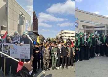 راهپیمایی روز دانش آموز مشهد آبان ۱۴۰۴