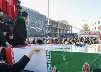 تشییع شهدای گمنام در مشهد