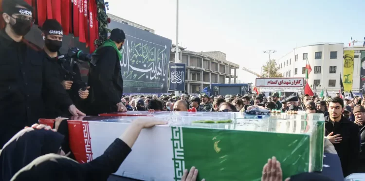 تشییع شهدای گمنام در مشهد