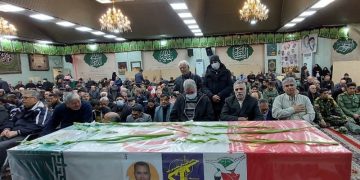 تشییع پیکر شهید قاسم علیزاده جانباز ۷۰ درصد مشهدی